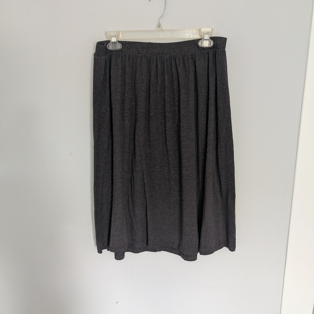 GAP Charcoal A-Line Skirt